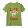 Life is better with a Kuvasz - Maglietta per Proprietari e Amanti di Kuvasz - Ideale per Cani Ungheresi