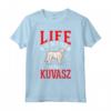 Life is better with a Kuvasz - Maglietta per Proprietari e Amanti di Kuvasz - Ideale per Cani Ungheresi