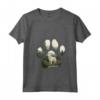 Donna Kuvasz Mountain Paw Design Cane Mamma Papà Maglietta con Collo a V - Regalo Unico per Amanti dei Cani - Ideale per Natale, Ringraziamento o Compleanni