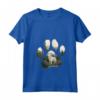 Donna Kuvasz Mountain Paw Design Cane Mamma Papà Maglietta con Collo a V - Regalo Unico per Amanti dei Cani - Ideale per Natale, Ringraziamento o Compleanni