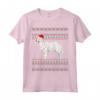 Kuvasz Natale Maglietta - Design Natalizio con Cane Kuvasz - Regalo Perfetto per Proprietari Kuvasz