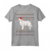 Kuvasz Natale Maglietta - Design Natalizio con Cane Kuvasz - Regalo Perfetto per Proprietari Kuvasz