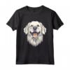 Kuvasz Cartoon Artwork Maglietta - Leggera e Divertente - Ideale per Amanti dei Cani