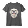 Kuvasz Cartoon Artwork Maglietta - Leggera e Divertente - Ideale per Amanti dei Cani