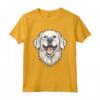 Kuvasz Cartoon Artwork Maglietta - Leggera e Divertente - Ideale per Amanti dei Cani