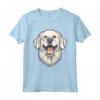 Kuvasz Cartoon Artwork Maglietta - Leggera e Divertente - Ideale per Amanti dei Cani