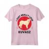 Kawaii Kuvasz Adoro davvero il carino amante dei cani Kuvasz Maglietta - I Just Really Love Kuvasz - Vestito Kawaii per Compleanno e Natale