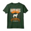 Happiness is being with Kuvaszs - Maglietta per Amanti di Kuvasz - Ideale per Proprietari di Kuvasz Ungheresi