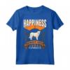 Happiness is being with Kuvaszs - Maglietta per Amanti di Kuvasz - Ideale per Proprietari di Kuvasz Ungheresi