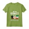 Kuwait Kuwait Radici Kuwaitiane - Maglietta del Kuwait con Collo a V - Mostra il tuo Orgoglio Nazionale