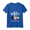 Kuwait Kuwait Radici Kuwaitiane - Maglietta del Kuwait con Collo a V - Mostra il tuo Orgoglio Nazionale