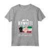 Kuwait Kuwait Radici Kuwaitiane - Maglietta del Kuwait con Collo a V - Mostra il tuo Orgoglio Nazionale