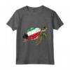 Kuwait Turtle Pride Bandiera del Kuwait Roots Souvenir Maglietta - Ideale per Mostrare Orgoglio Kuwaitiano e Come Regalo Culturale