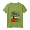 Donna Kuwaitiano Kuwait Kuwait Bandiera Kuwaitiana più felice quando sono in Kuwait Maglietta con Collo a V - Kuwait Pride Shirt for Women with Kuwaiti Heritage Roots
