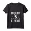 Kuwait Kuwait Radici Kuwaitiane - Patrimonio orgoglioso - Kuwait Bandiera del Kuwait Maglietta con Collo a V - Mostra il tuo orgoglio nazionale!