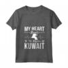 Kuwait Kuwait Radici Kuwaitiane - Patrimonio orgoglioso - Kuwait Bandiera del Kuwait Maglietta con Collo a V - Mostra il tuo orgoglio nazionale!