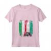 KUWAIT ITALIA Bandiera Amicizia | KUWAIT Maglietta con Collo a V - Leggera e Taglio Classico - Esprimi l'Amicizia tra Kuwait e Italia