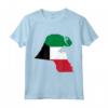 Mappa della Bandiera del Kuwait - Maglietta Orgoglio Kuwait - Ideale come Regalo Unico