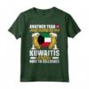 Kuwait Kuwait Radici Kuwaitiane - Orgoglioso Patrimonio Kuwait - Bandiera del Kuwait Maglietta per Celebrare l'Eredità Kuwaitiana