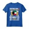 Kuwait Kuwait Radici Kuwaitiane - Orgoglioso Patrimonio Kuwait - Bandiera del Kuwait Maglietta per Celebrare l'Eredità Kuwaitiana
