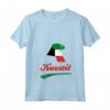Donna Kuwait - Maglietta con Bandiera del Kuwait e Collo a V - Mostra il tuo Orgoglio Kuwaitiano