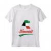 Donna Kuwait - Maglietta con Bandiera del Kuwait e Collo a V - Mostra il tuo Orgoglio Kuwaitiano