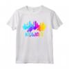 Kuwait Skyline Acquerello - Souvenir Kuwait Watercolor Skyline Maglietta - Ideale per Kuwaitiani e Viaggiatori