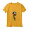 Donna Kuwait Rose Flag Pride Roots Souvenir Maglietta - Hand Skeleton Holding Rose - Ideale per Mostrare Orgoglio e Amore per il Kuwait