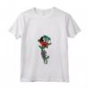 Donna Kuwait Rose Flag Pride Roots Souvenir Maglietta - Hand Skeleton Holding Rose - Ideale per Mostrare Orgoglio e Amore per il Kuwait