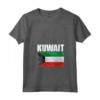 Emblema Bandiera Kuwait Maglietta con Collo a V - Mostra il tuo Orgoglio - Acquista Online