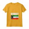 Emblema Bandiera Kuwait Maglietta con Collo a V - Mostra il tuo Orgoglio - Acquista Online