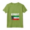 Emblema Bandiera Kuwait Maglietta con Collo a V - Mostra il tuo Orgoglio - Acquista Online