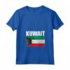 Emblema Bandiera Kuwait Maglietta con Collo a V - Mostra il tuo Orgoglio - Acquista Online