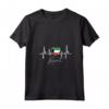 Donna Kuwait Heartbeat ECG Pulse Pride Bandiera Kuwait Roots Souvenir Maglietta con Collo a V - Ideale per Mostrare il Tuo Orgoglio del Kuwait