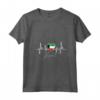 Donna Kuwait Heartbeat ECG Pulse Pride Bandiera Kuwait Roots Souvenir Maglietta con Collo a V - Ideale per Mostrare il Tuo Orgoglio del Kuwait