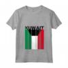 Donna Bandiera del Kuwait Maglietta con Collo a V - Design Elegante per Mostrare Amore e Orgoglio per il Kuwait