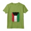Donna Bandiera del Kuwait - Maglietta Amore Kuwait con Collo a V - Ideale per Regali Patriottici