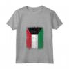 Donna Bandiera del Kuwait - Maglietta Amore Kuwait con Collo a V - Ideale per Regali Patriottici