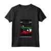 Donna Kuwaitiano Kuwait Bandiera Kuwaitiana Sposata con un Kuwaitiano - Maglietta Collo a V - Kuwaitian Pride Design - Ideale per Chiunque Abbia Patrimonio Kuwaitiano