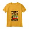 Donna Kuwaitiano Kuwait Bandiera Kuwaitiana Sposata con un Kuwaitiano - Maglietta Collo a V - Kuwaitian Pride Design - Ideale per Chiunque Abbia Patrimonio Kuwaitiano