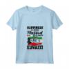 Donna Kuwaitiano Kuwait Bandiera Kuwaitiana Sposata con un Kuwaitiano - Maglietta Collo a V - Kuwaitian Pride Design - Ideale per Chiunque Abbia Patrimonio Kuwaitiano
