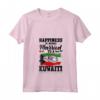 Donna Kuwaitiano Kuwait Bandiera Kuwaitiana Sposata con un Kuwaitiano - Maglietta Collo a V - Kuwaitian Pride Design - Ideale per Chiunque Abbia Patrimonio Kuwaitiano