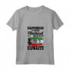 Donna Kuwaitiano Kuwait Bandiera Kuwaitiana Sposata con un Kuwaitiano - Maglietta Collo a V - Kuwaitian Pride Design - Ideale per Chiunque Abbia Patrimonio Kuwaitiano