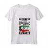 Donna Kuwaitiano Kuwait Bandiera Kuwaitiana Sposata con un Kuwaitiano - Maglietta Collo a V - Kuwaitian Pride Design - Ideale per Chiunque Abbia Patrimonio Kuwaitiano