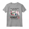 Kuwait Girl - Carta d'imbarco del Kuwait - Kuwait Maglietta per Donne Patriottiche - Ideale come Regalo per il Trasferimento dal Kuwait