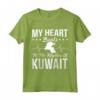 Kuwait Kuwait Radici Kuwaitiane Patrimonio orgoglioso - Bandiera del Kuwait Maglietta per Mostrare il Tuo Amore Nazionale