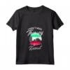 Donna Bandiera del Kuwait - Maglietta Vacanze in Kuwait con Collo a V - I Don't Need Therapy - Ideale come Regalo o Souvenir