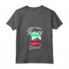 Donna Bandiera del Kuwait - Maglietta Vacanze in Kuwait con Collo a V - I Don't Need Therapy - Ideale come Regalo o Souvenir