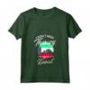Donna Bandiera del Kuwait - Maglietta Vacanze in Kuwait con Collo a V - I Don't Need Therapy - Ideale come Regalo o Souvenir