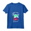Donna Bandiera del Kuwait - Maglietta Vacanze in Kuwait con Collo a V - I Don't Need Therapy - Ideale come Regalo o Souvenir